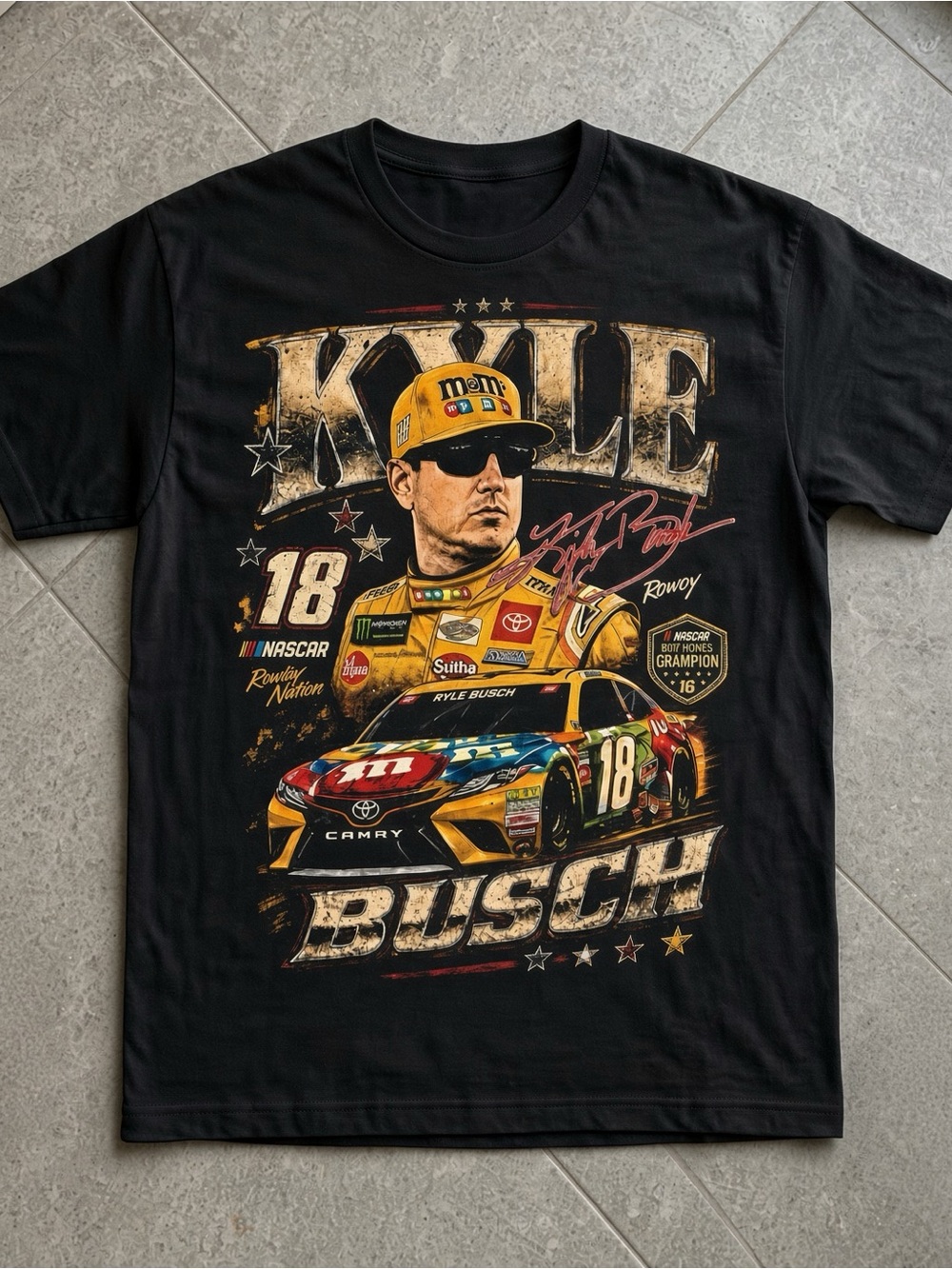 Kyle Busch NASCAR T-shirt
